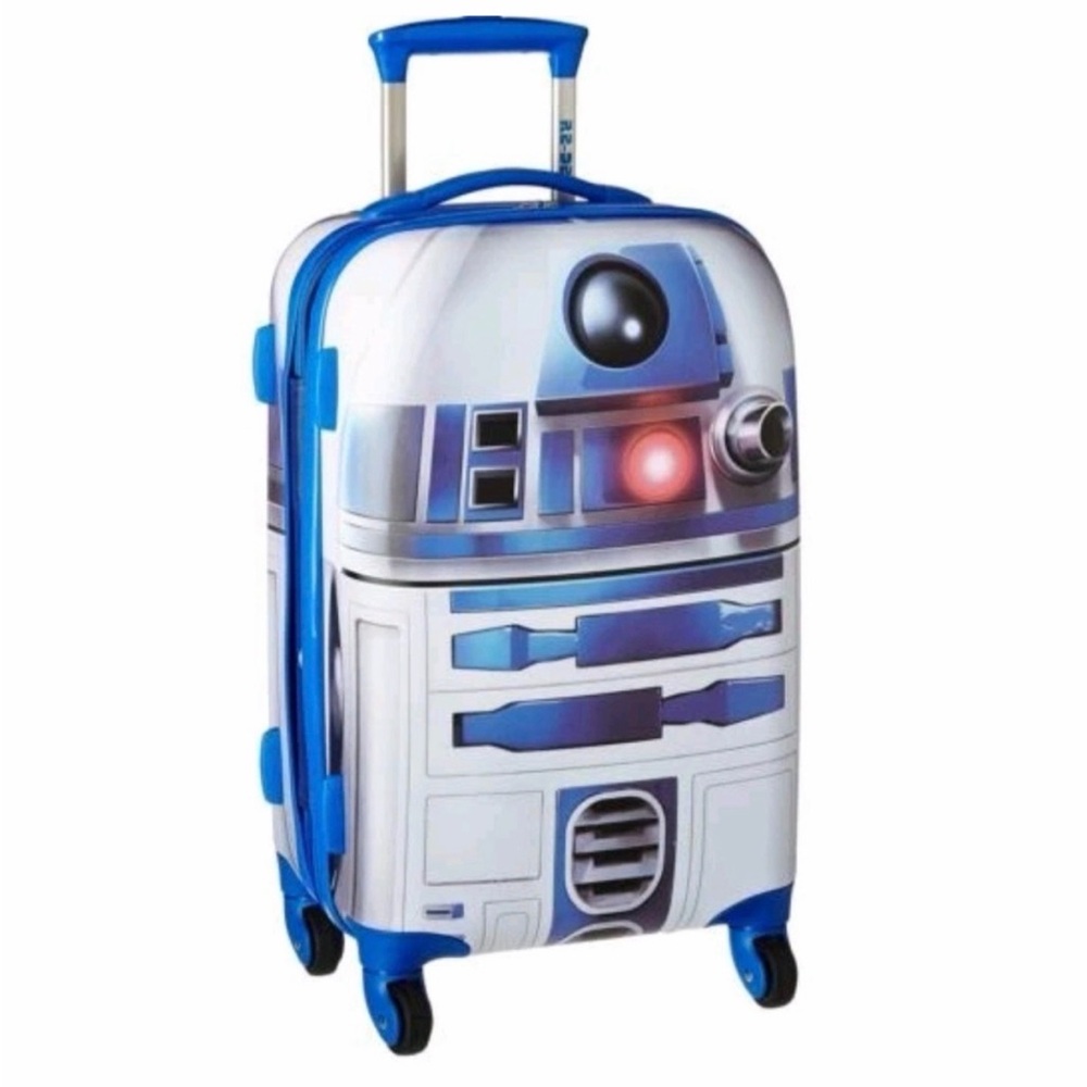 American Tourister R2-D2 Kids Suitcase - Blue and White